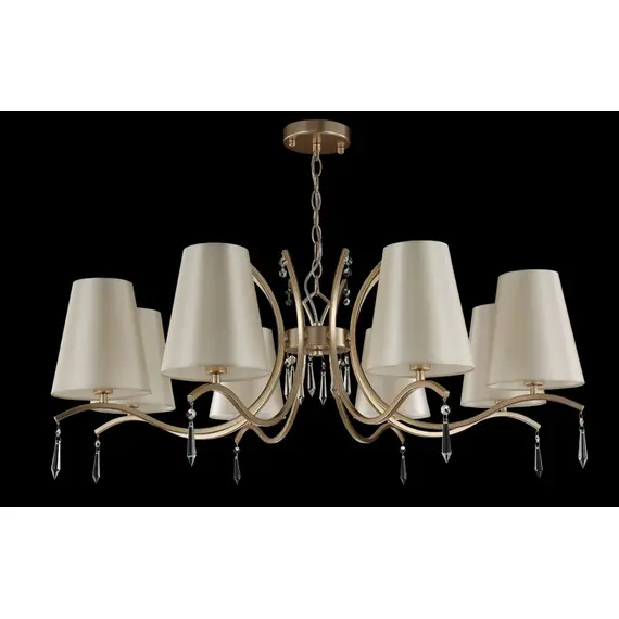 Подвесная люстра Crystal Lux Renata SP8 Gold, фото , изображение 3